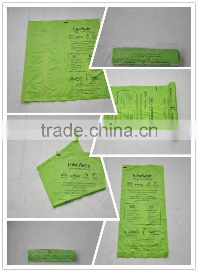 hot new products 100% biodegradable and recycling clean plastic bags