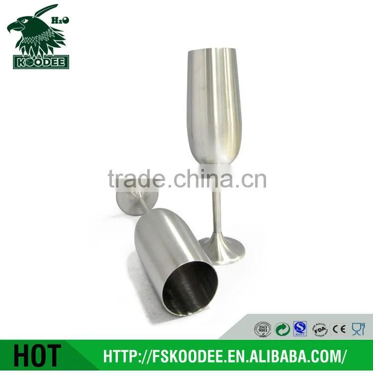 Wine set of 2pcs wine glass stainless steel household supplier