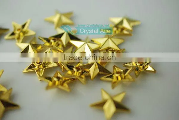 Fashion crystal rivet with cap coat alloy metal button for garment