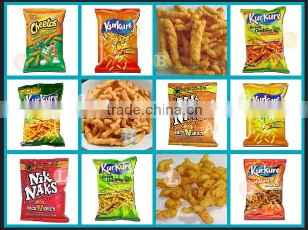 1.Corn Curls/Cheese Curls/Kurkure/Nik Naks Cheetos Twist breakfast Making Machine