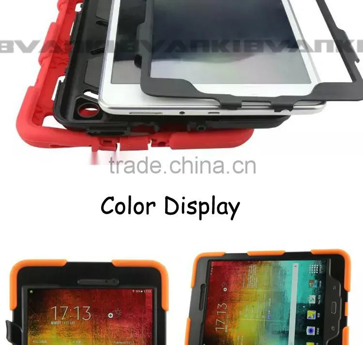 Rugged Hybrid Silicone Tablet Case For Samsung Galaxy Tab A 9.7 inch T550 Smart Robot Back Cover,Hybrid Rugged Shockproof Cover