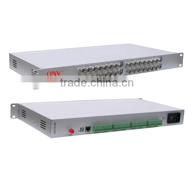 32CH Video Optical Transceiver with 1CH Reverse Data