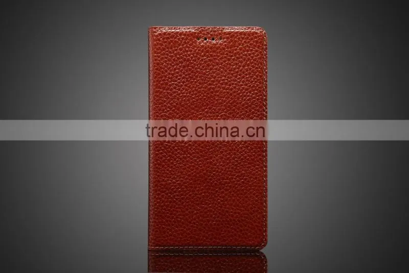 KDS Simple Version Genuine Leather Flip Case for Xiaomi Redmi Note 3 MT-5203
