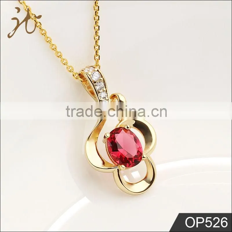 Fashion high quality new develop gold pendant for lady