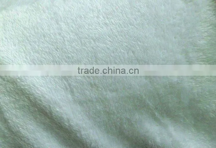 40s cotton+polyster+ spandex 350gsm warm keeper fleece fabric