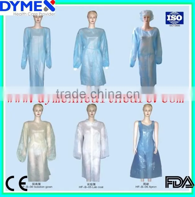 CPE Waterproof Isoaltion Gown