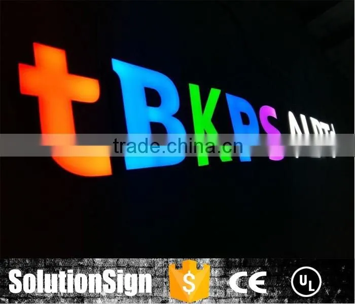 sign board, High bright front illuminated LED epoxy resin letter