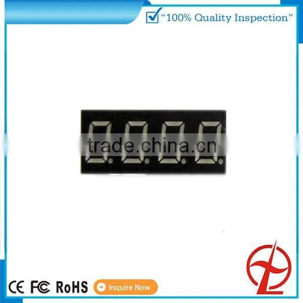 0.56" 4 digit 7 segment display for home appliance