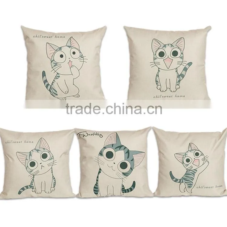 100% Polyester Home Decorative Digital Printing Cheap Cushion cover