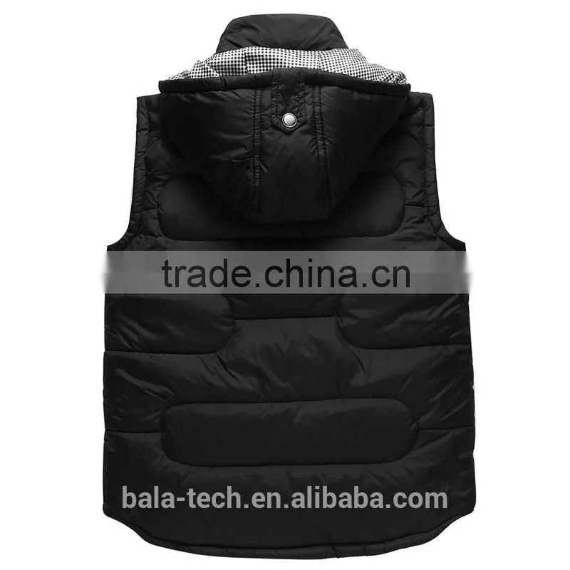 polyester heating vest for man