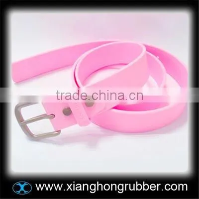 2014 latest design coloful silicone belt