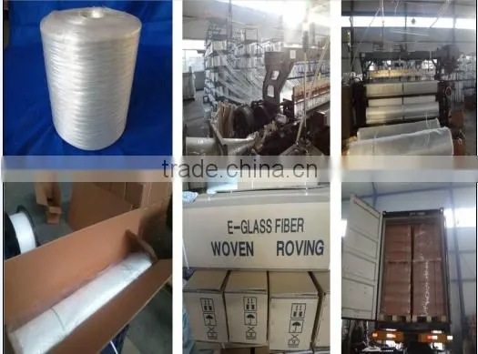 C-glass fiber Fbric Fiberglass PVC tube Woven roving