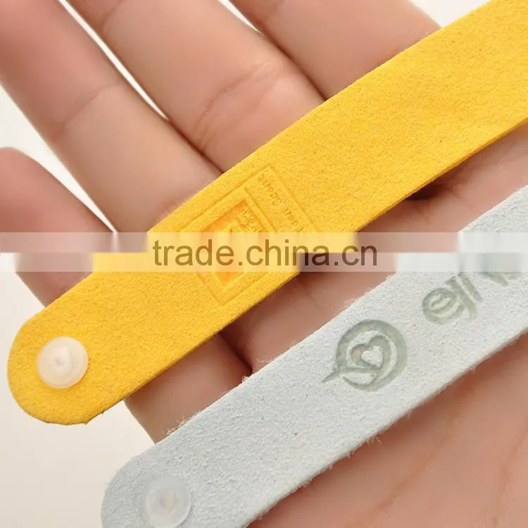J217 colorful printed LOGO custom wristbands wholesale anti mosquito bracelet