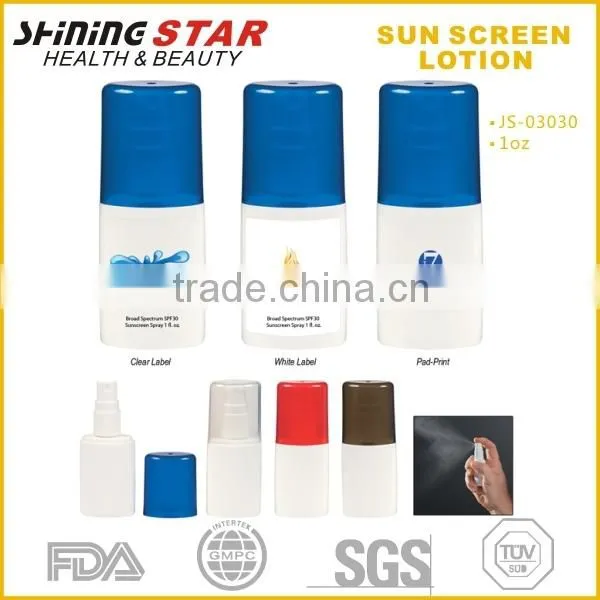 JS-03041 Classic practical long lasting moisturizing SPF30 14g sun stick for beach