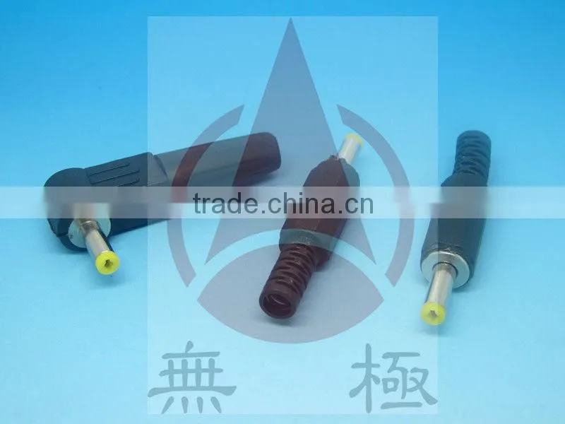 Low Voltage Straight DC Power plug 1.7 & jacks male with OD4.0MM 11mm Shaft in Length