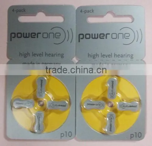 power one hearing aid battery hottest selling zinc air hearing aid battery