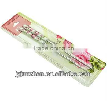 Ceramic chopsticks stainless / High quality Korea Stainless chopstick/ OEM chopsticks