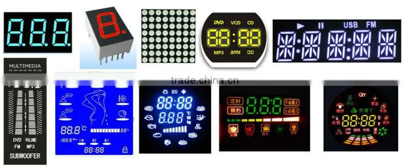 1.9mm diameter 5*7 dot matrix led display