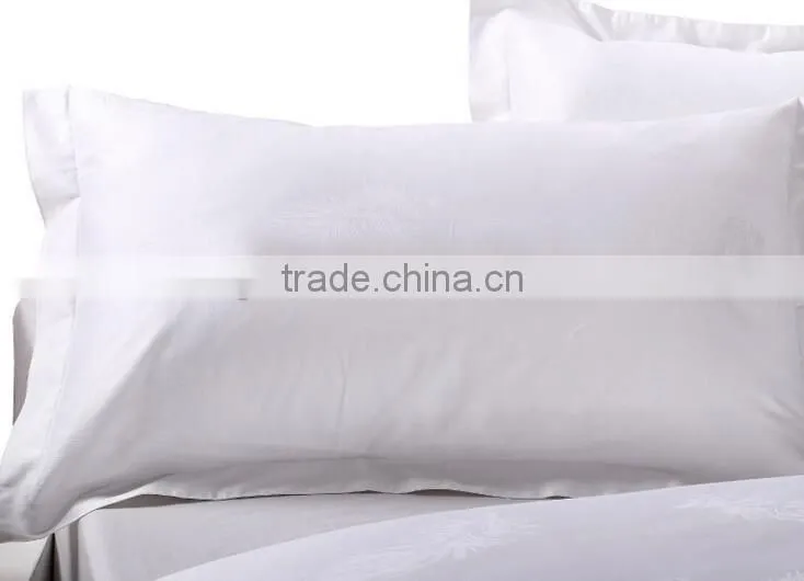 wholesale solid white cotton hotel pillow