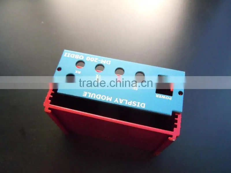 Extruded aluminium metal enclosure