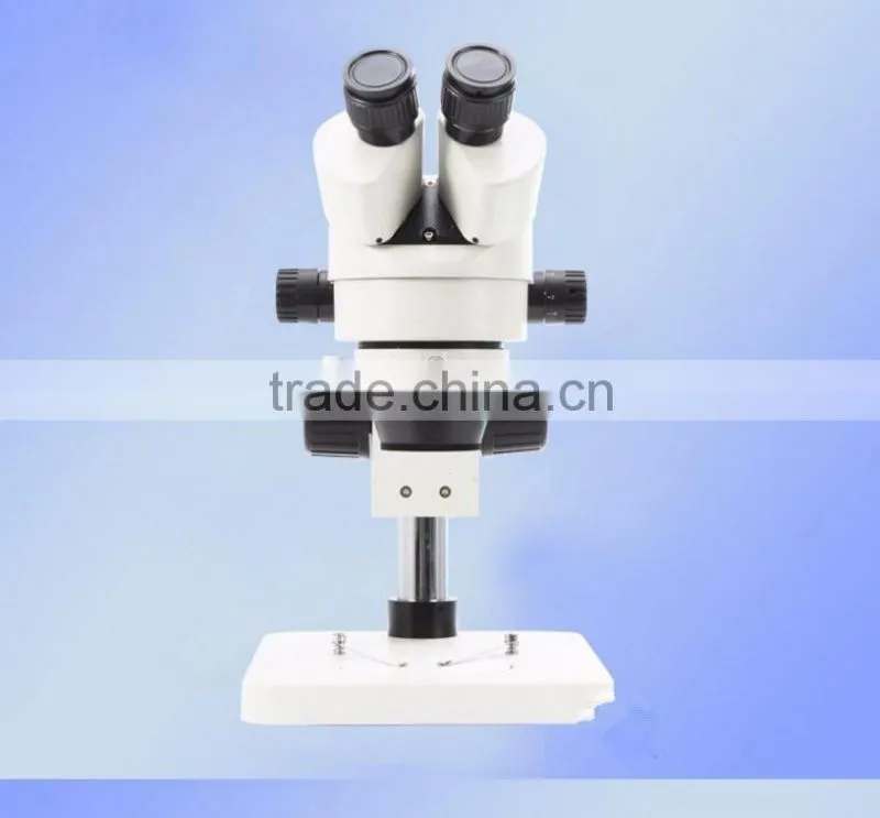 Stereo microscope, continuous zoom stereo microscope