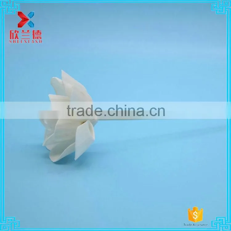 open rose natural white Colored Sola Flower Fragrance Diffuser