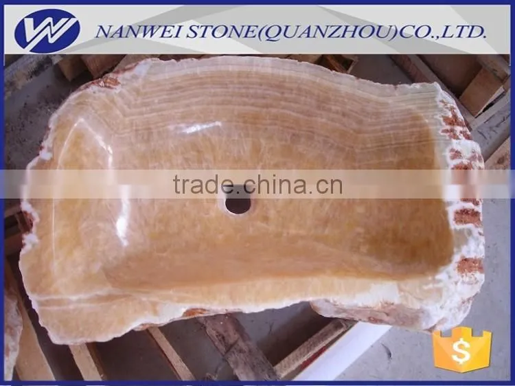 New design nature stone bathroom art wash basin