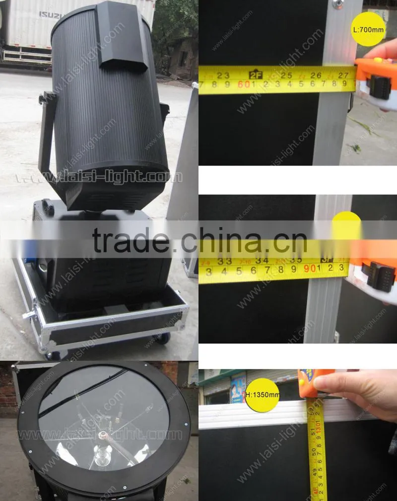 Moving head color change search light 7KW Search Light for outdoor event
