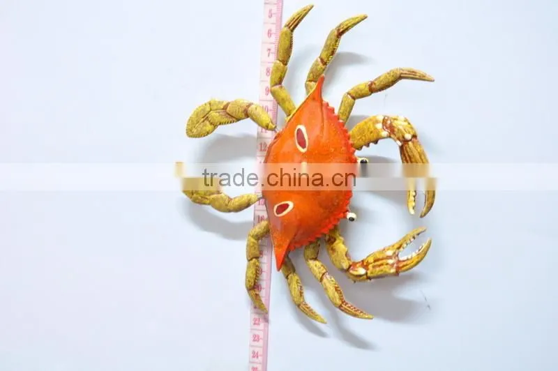 6 inch Plastic Crab Magnetic Souvenir Fridge Magnet