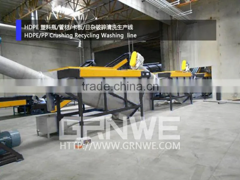 low consumption medical waste shredder and washing equipment