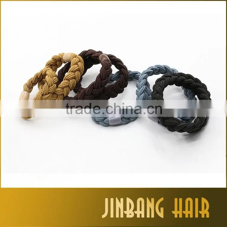 Fashion Personality Stretch Braid Hair Style Band Rope Ponytail Holder