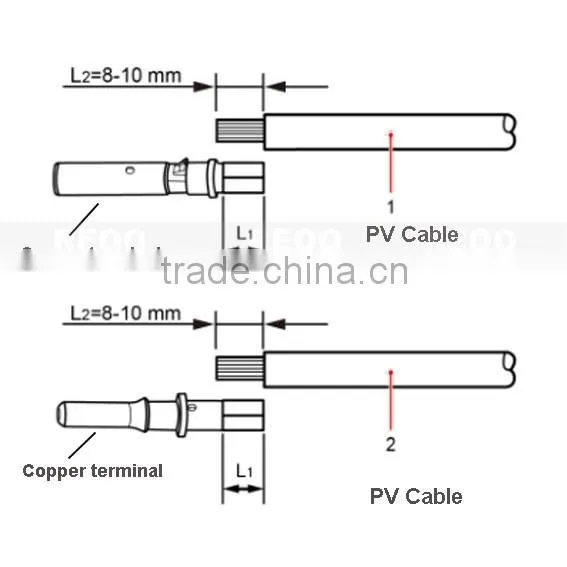 MC4 solar connector, compatible all brand of MC4 connector, top quality, lower price