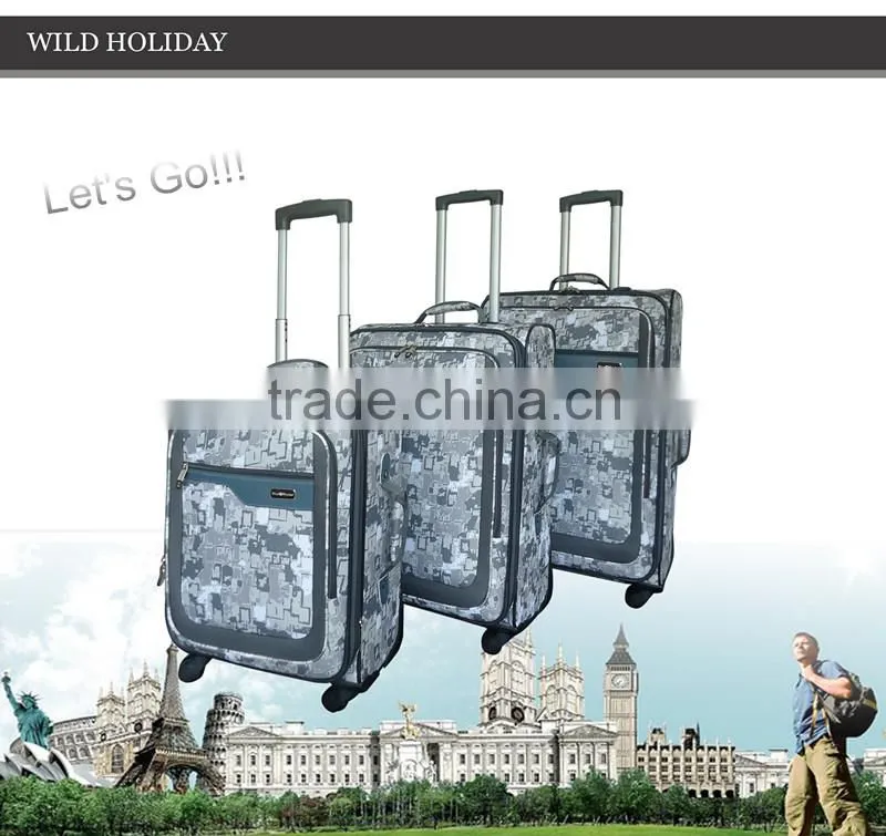 2014 New Design Camo style Travel Luggage