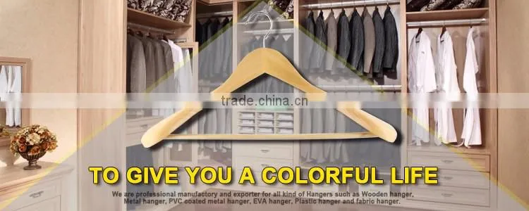 Beech wood straight wholesale Classical Wooden Scarf Hanger