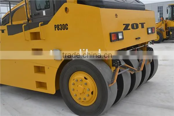 VOLVO SDLG made 30ton Tyres model Road roller LGP830 popular for russia