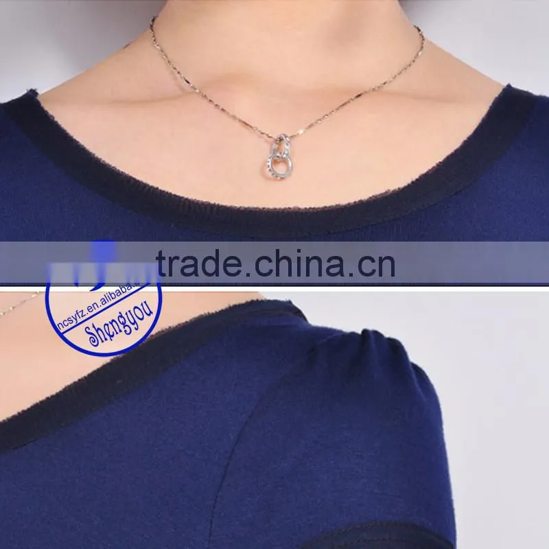 2015 China supplier custom fashion womens printed t shirt wholesale