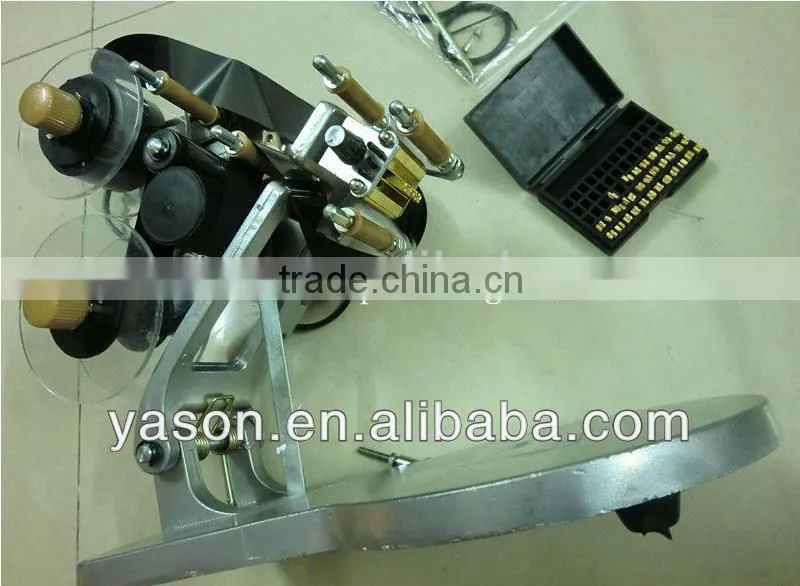 Manual Number Words Date Printing Machine for Bag & Paper & Film f