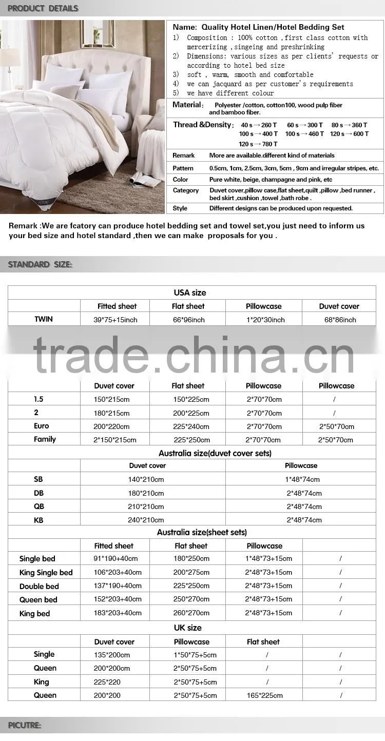 100% Cotton Checked Bedding Set