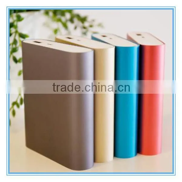 2015 high capacity dual USB 10000mah universal solar power bank for all mobile phone
