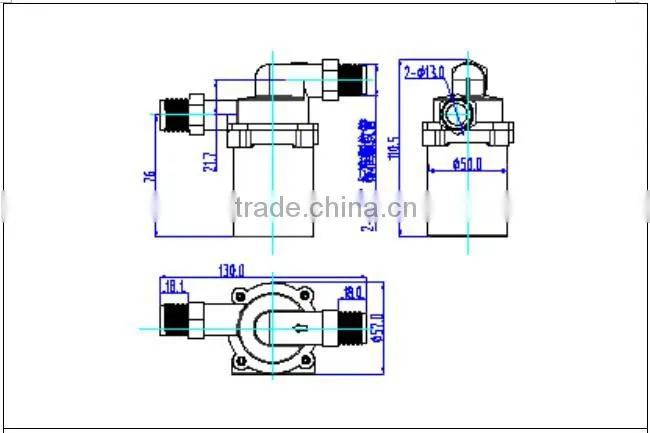 24v water heater booster pump ZGP5010-2