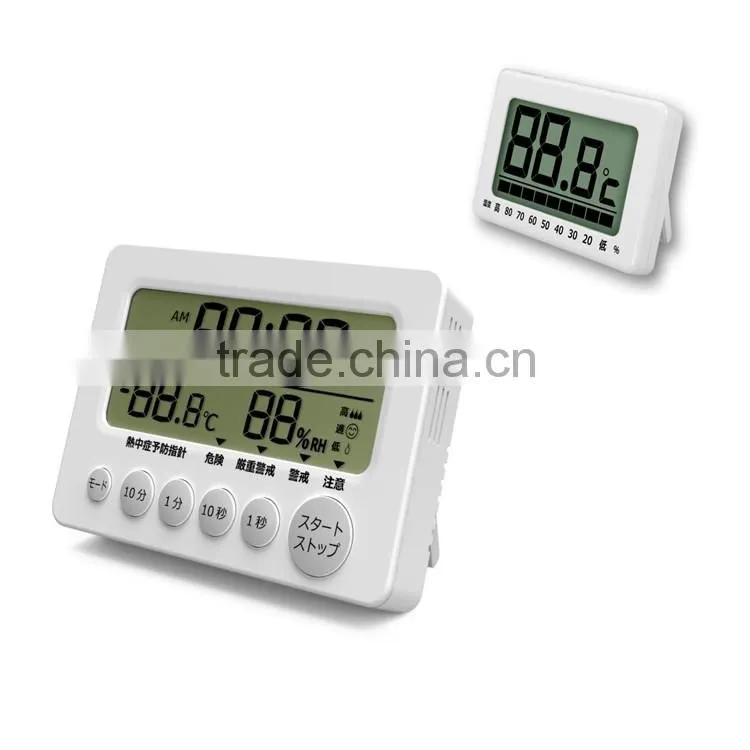 digital thermometer hygrometer small