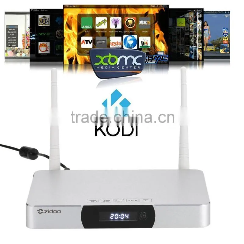 4K SMART TV BOX ZIDOO X9 MINI PC MSTAR MSO9180D1R 2G RAM 8G ROM 802.11AC WIFI Bluetooth USB3.0 Android 4.4 Kitkat
