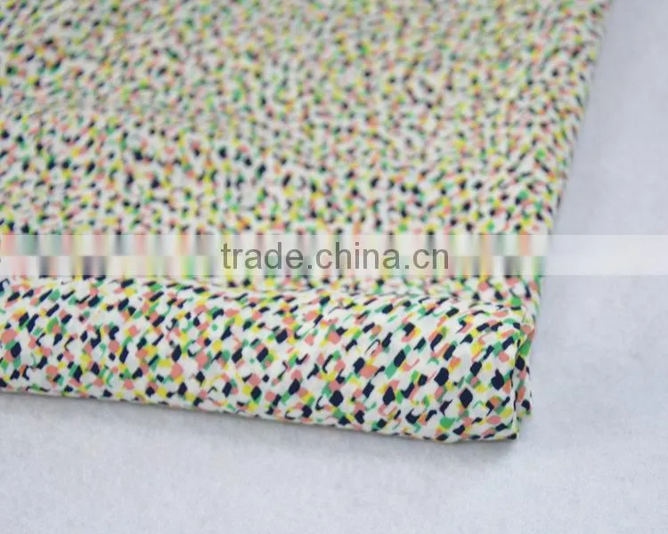 Jiufan Textile Soft Touch Plain Woven 100% Polyester Printed Georgette Fabric