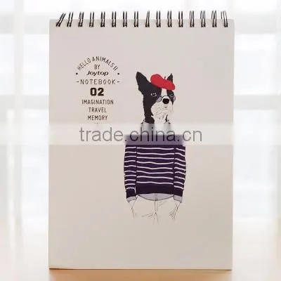 Kraft paper notebook A4 spiral notebook