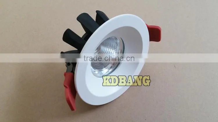 Ceramics material chip cob led downlight dimmabl