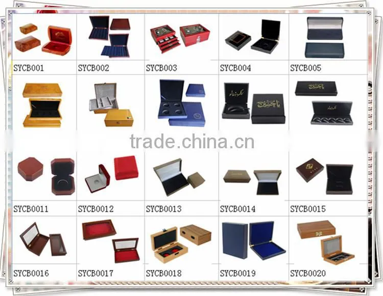 YiWu manufacturer produce wooden coin safe box, coin bank box
