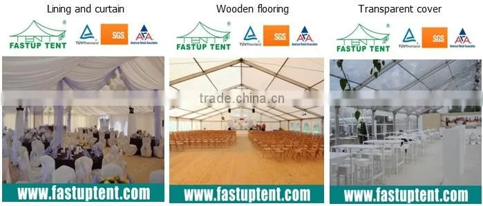 High Class Structure Aluminium Meterial Multi-side Tent