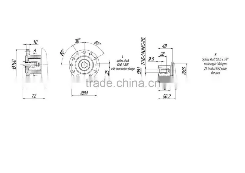 hydraulic pump for concrete mixer truck