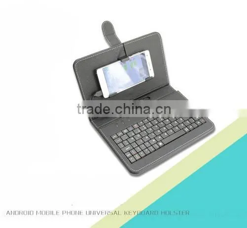 Wallet keyboard for phone, keyboard phone case, external keyboard for phone