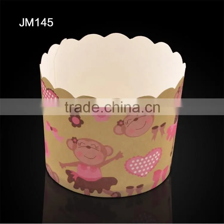 JM140--JM145 BAKEST cartoon pattern cake cup/DIY cake cup/high temperature resistance/paper cake cup
